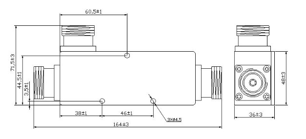 Low PIM 617-4200MHz RF Directional Coupler