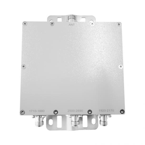 RF triplexer combiner